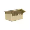 Caseta de madera RORIK - FRONTAL