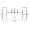 CASA DE MADERA LAS PALMAS 50M2 - 44MM - PLANO