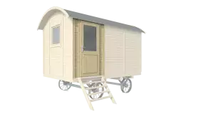 Panel extra con puerta simple medidas 120x198 cms para Gypsy Caravan