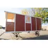 Kit de ruedas para casas de madera tipo Gypsy Caravan - Lateral