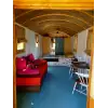 Mini casa sobre ruedas de medidas 720x240-GYPSY WAGON zona interior
