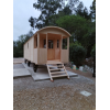 Mini casa sobre ruedas de medidas 720x240-GYPSY WAGON frontal izquierdo 