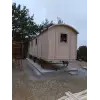 Mini casa sobre ruedas de medidas 720x240-GYPSY WAGON trasera