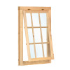 VENTANA PARA CASETA W1 - 77X112 cms ABIERTA