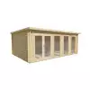 Casas de madera GABRIELLA frontal