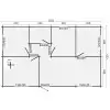 Casas Prefabricadas NAVARRA-1032X633- 44MM - PLANO