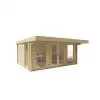 Casas de madera MIA  FRONTAL