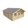 CASAS DE MADERA CADIZ - 44MM - FRONTAL