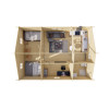 CASAS PREFABRICADAS MALAGA 45MM - INTERIOR