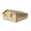 CASAS PREFABRICADAS MALAGA 45MM - TRASERA