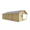 Casas de madera doble acristalamiento JAVEA - LATERAL
