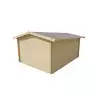Casa de madera moderna 350X450- 40MM ALEX TRASERA