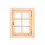 Ventana para caseta  L4 de 75,5x96,6 cms Doble acristalamiento (28-70mm)