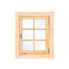 Ventana para caseta  L4 de 75,5x96,6 cms Doble Cristal PORTADA
