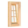 VENTANA PARA CASETA L5.2 DOBLE ACRISTALAMIENTO - 50X100 cms - OSCILO