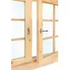 VENTANA TRIPLE PARA CASETA DE DOBLE ACRISTALAMIENTO - 212X96cms ABERTURA