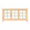VENTANA TRIPLE PARA CASETA DE DOBLE ACRISTALAMIENTO - 212X96cms PORTADA