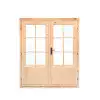 PUERTA DOBLE PARA CABAÑA D3 - 159X190 cms PORTADA