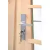 Puerta abeto con doble acristalamiento MANILLA