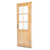 PUERTA CON CRISTAL DOBLE XXL - 99X209 cms LATERAL