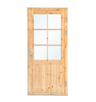 PUERTA CON CRISTAL DOBLE XXL - 99X209 cms PORTADA