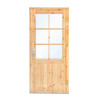 PUERTA CON CRISTAL DOBLE XXL - 99X209 cms PORTADA