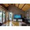 Bungalow de madera OLAUG televisión
