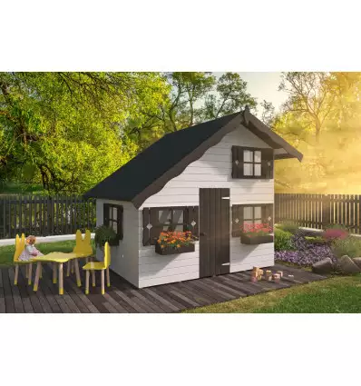 Casita para niños LOLA - BLANCO