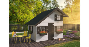 Casita para niños LOLA - BLANCO