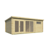 Casas de madera modernas FLOW frontal