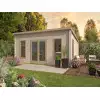 Casa de Madera 28m2 - 44MM - 595X500CM - CALPE - BLANCO
