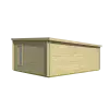 Casa de Madera 28m2 - 44MM - 595X500CM - CALPE - TRASERA