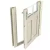 Caseta de madera BENIDORM moderna - 400x200 cms - 40 mm - PUERTA