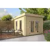 Caseta de madera para jardin BENICASIM - 300x400 cms - 40 mm - JARDIN