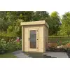 Mini casetas para jardin BURRIANA - 200x200 cms - 40 mm - INCOLORO