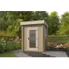 Mini casetas para jardin BURRIANA - 200x200 cms - 40 mm - JARDÍN