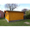 Casas de madera prefabricadas JACKALYN - HOBYCASA lateral