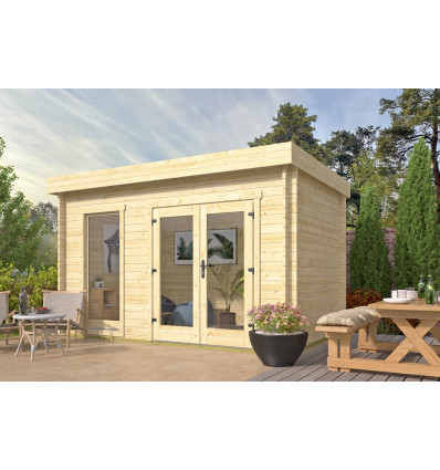 Oficina de madera LLORET - 400x250 cms - 40 mm - Portada