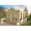 Oficina de madera moderna CULLERA - 400x300 cms - 40 mm - Portada