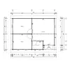 Casas Prefabricadas de Madera Talavera - 2 dormitorios - 45 m2 - PLANO DETALLADO