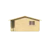 Casas Prefabricadas de Madera Talavera - 2 dormitorios - 45 m2 - VISTA LATERAL DERECHA
