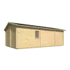Casas Prefabricadas de Madera Lorca - 2 dormitorios - 36 m2 - VISTA TRASERA