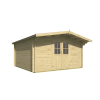 Casitas de madera TORRENT frontal