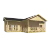 Casas Prefabricadas de Madera Valencia - 2 dormitorios - 92 m2 - FRONTAL