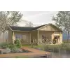 Casas Prefabricadas de Madera Valencia - 2 dormitorios - 92 m2 - INCOLORO