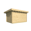 Casas de madera Menorca - Vista trasera