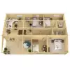 Casas Prefabricadas de Madera Alicante - 4 dormitorios - 110 m2 - INTERIOR