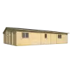 Casas Prefabricadas de Madera Alicante - 4 dormitorios - 110 m2 - TRASERA