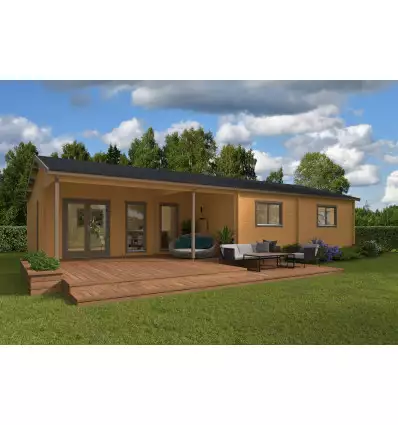 Casas Prefabricadas de Madera Alicante - 4 dormitorios - 110 m2 - PORTADA