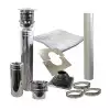Kit extractor de gases para calentador de sauna de acero inoxidable 304